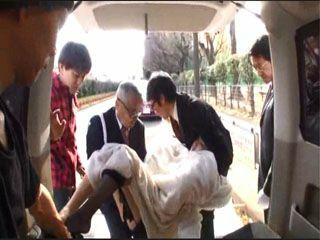 Asian Cop's Kinky Van Sex with his Girlfriend and her Lover - XXX Nippon Toyota Adventure