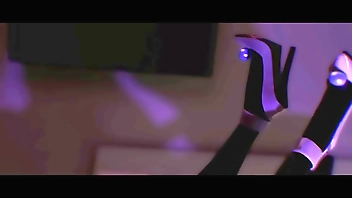 Fucking Evelynn in her bedroom, shadows