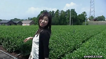 Japanese teen, Karin Asahi got fingered, uncensored