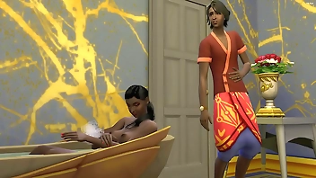 Indian step Mom And Son Bathe Together sex