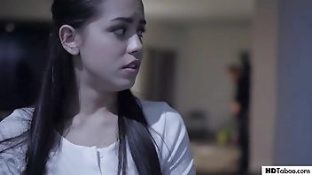 Perv man impregnates poor babysitter - Dick Chibbles and Alina Lopez