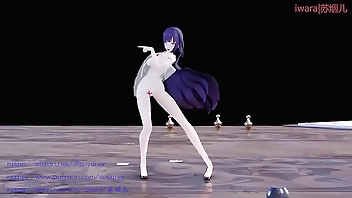 MMD Nurse Raiden Mei Girls s day