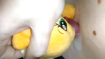 [EroNekoKun] - Story about my MLP Plush Sexslave AppleJack: Morning Milking