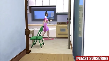 step Son Fucking Japanese Mom After She Lay Down On His Bed After Reading A Book