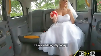 the bride with perfect tits