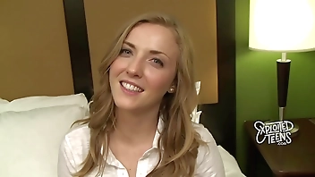 Karla Kush goes all the way in her first porn