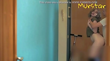 I ordered a pizza and asked the courier girl so that my husband would fuck her and I could watch it