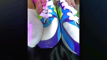 Nike Air foot fetish