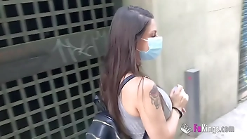 He looks for girls to drill with his black cock around the street