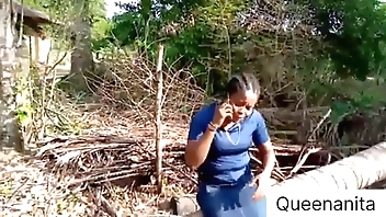 The Village Woman That Plans To Fuck Every Of The Community Woman's Husband Was Begging The Sister Husband To Wait And Fuck Her