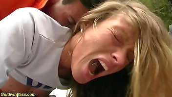 german public mountain snow anal party