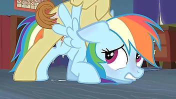 My Little Pony Fluttershy Rarity Applejack Twilight Sparkle Pinkie Pie y Rainbow Dash porn