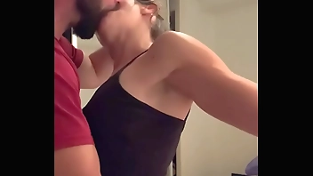 Kissing my milf slave