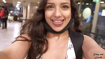 Latina loves Mcdonals Ice cream with cum on it and a lush inside her - Ruby and jacob