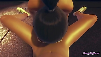 One Piece Hentai 3D - POV Nico Robin Hard Sex - Japanese manga anime asian game porn