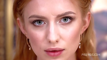 Skinny teen Berlin in Hard Piss Drink with Powerful slaps! (Destroyed gape) NRX138