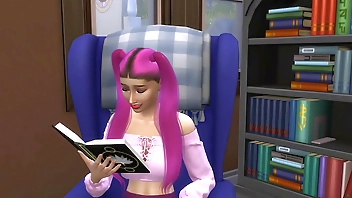 टीन गर्ल बेकार है साथ उसकी कुंआरी सहपाठी करने के लिए मदद करने के लिए उसके साथ के परीक्षा