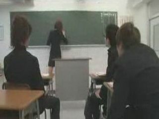 Japanese Teacher's Naughty Classroom Surprises