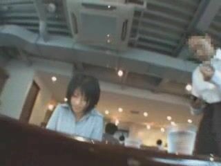 Sex in Public Sparks Restaurant Romance - Nippon Girl Gives XXX to Tokyo Boyfriend