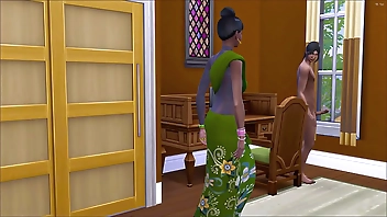 भारतीय माँ ने अपने कुंवारी बेटे को एक अश्लील फिल्म देखते हुए हस्तमैथुन करते हुए पकड़ा और उसे यह देखने में मदद करने का फैसला किया कि पहली बार एक असली महिला के साथ सेक्स करना कैसा होता है