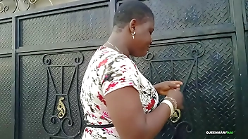 African Gift traveled from Lagos to Warri to meet her fan for a mad fuck