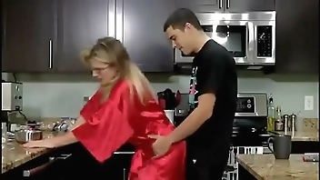 step Mom gets Breakfast Creampie from StepSon Cory Chase