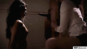 Poor college girl used as a sex slave by a dirty couple - Gina Valentina and Casey Calvert