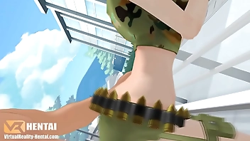 One piece nami doggystyle anal 3D