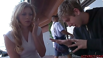 Horny Mom picks up young guy for a hard fucking