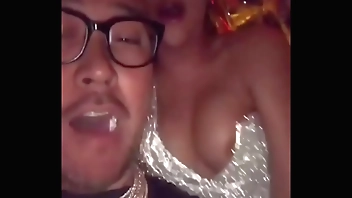 Dorothy Wang very sexy nip slip