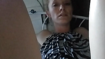 Hot Redhead Milf leg shaking Orgasm