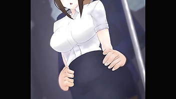 Embracing Pleasure on the train