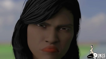 Rich boy has fun with his maid and his teacher.