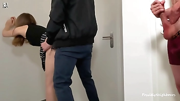 Pizzaboy and Hubby Creampied Me Successively