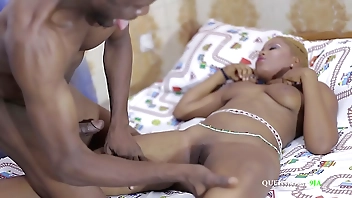 I forgot to lock my door before I slept without pant, my senior couldn't resist fucking my pussy till he came inside