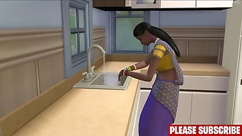 बेटा काम से घर लौटता है और अपनी माँ को उसके बिस्तर में पाता है और वह उसे यह सोचकर चोदता है कि वह उसके चेहरे पर नकाब के कारण उसे पहचान नहीं पाएगी भारतीय माँ और बेटा