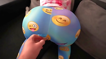 Caught Masturbating Step Sister With Fat Ass