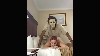 ADONIS AKA KING DICK PLAYS MICHAEL MYERS AND FUCKS TELEVISION STAR LEXI BLOW
