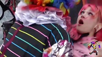 Fucking gothic chick after rock concert