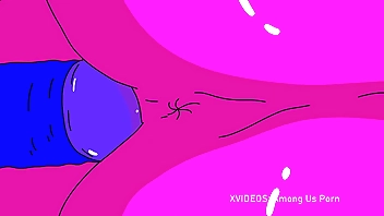 Among us porn Blue Among us FUCK HARD to Pink