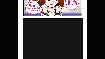 Ochako's mating press training