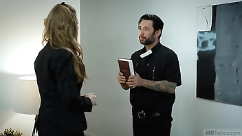 Ill-Mannered College Girl Fucked By Priest - Eliza Eves, Tommy Pistol