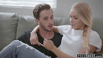 PURE TABOO Boyfriend Asks His Girlfriend to Seduce Her Stepmom for Threesome