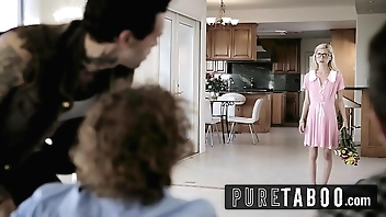 Nerdy Chick Piper Perri Gangbanged