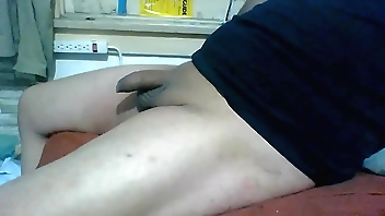 viewing  my small uncut foreskin