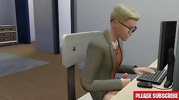 True Story - Widowed StepMom catches her virgin Stepson masturbating and after that she offered herself to him to be the first woman he had sex with