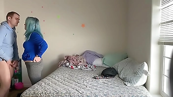 Little Bbw mama taking mase619 thick daddy dick!