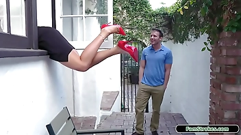 Stuck stepmom suck n fucked by stepsons