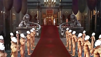 表では偉そうな皇帝嫁達も裏ではだんな様(あなた)のちんぽドレイにすぎなかった件についての動画