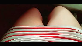 STEPMOM TOUCHES HERSELF, WHILE WAITING FOR HER STEPSON TO ARRIVE SO THAT HE FUCKS HER, REAL HOMEMADE AMATEUR